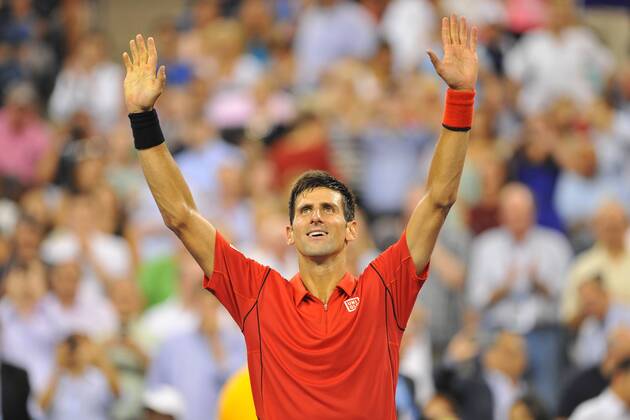 Novak Djokovic (Ser) TENNIS : US Open 2013 - 27 08 2013 TennisMagazine Panoramic 