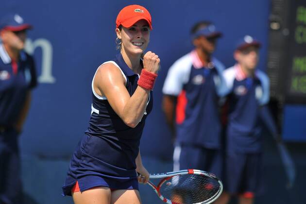 Alize Cornet (Fra) TENNIS : US Open 2013 - 27 08 2013 TennisMagazine Panoramic 