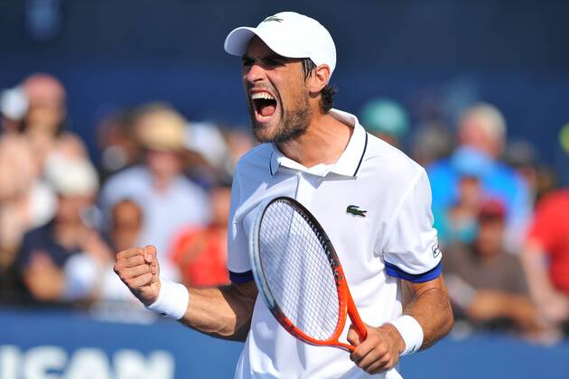 Jeremy Chardy (Fra) TENNIS : US Open 2013 - 27 08 2013 TennisMagazine Panoramic 