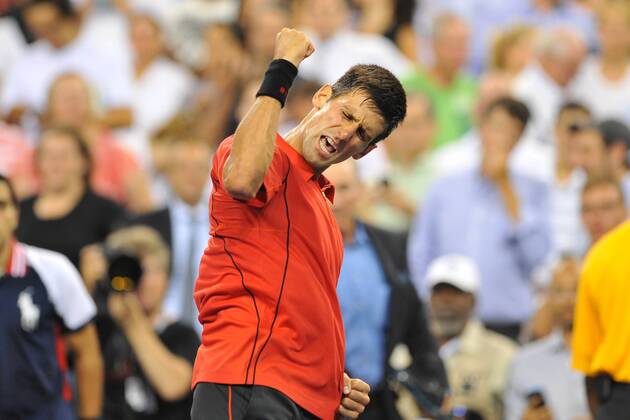 Novak Djokovic (Ser) TENNIS : US Open 2013 - 27 08 2013 TennisMagazine Panoramic 