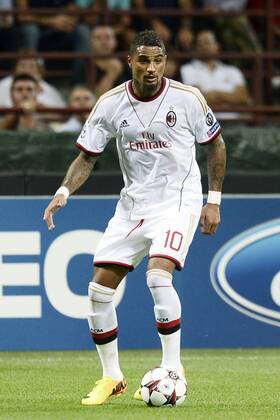 Db Milano 28 08 2013 - Champions League Milan-Psv Eindhoven foto Daniele Buffa Image Sport nella foto: Kevin Prince Boateng 