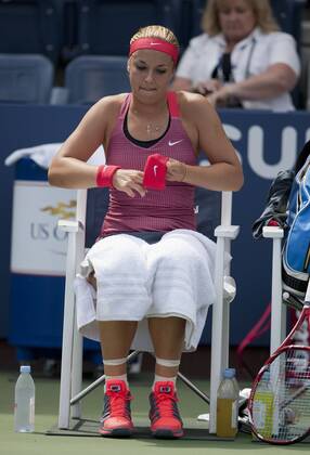Aug. 30, 2013 - Flushing Meadows, New York, U.S - Sabine Lisicki of Germany on Day Five of the 2013 US Open at USTA Billie Jean King National Tennis Center on Friday August 30, 2013 in the Flushing neighborhood of the Queens borough of New York City.  - ZUMAp12