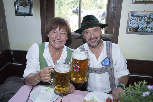 BMW Wiesn Stammtisch, 24,09.13 im Käferzelt München, Oktoberfest - Rosi Mittermaier und Christian Neureuther