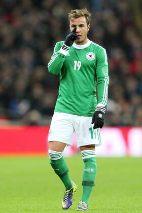 Mario GÖTZE (GER) Fussball-Länderspiel England (ENG) - Deutschland (GER) 0:1, am 19.11.2013 in London England.