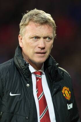 David Moyes, manager of Manchester United - Cardiff City vs. Manchester United (ManU) - Barclays Premier League - Cardiff City Stadium - Cardiff - 24 11 2013 - EDITORIAL USE ONLY. No use with unauthorised audio, video, data, fixture lists, club league logos or live services. Online in-match use limited to 120 images, no video emulation. No use in betting, games or single club league player publications.