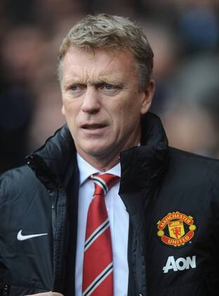 Football - 2013 2014 Premier League - Tottenham Hotspur vs. Manchester United (ManU) David Moyes - Manchester United Manager at White Hart Lane.