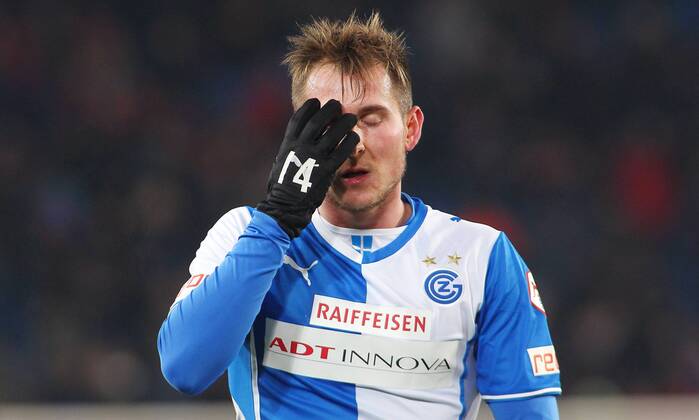 07.12.2013 St Jakob Park Basel ,SCHWEIZ, Saison 2013 2014 Herren Fussball Super League FC Basel - Grasshopper Club Zürich Izet Hajrovic (Grasshopper) ; Einzelbild , Portrait , Porträt