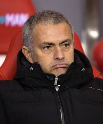 Manager of Chelsea, Jose Mourinho - Sunderland vs. Chelsea - Capital One League Cup - Stadium of Light - Sunderland - 17 12 2013 Pic Philip Oldham Sportimage EDITORIAL USE ONLY. No use with unauthorised audio, video, data, fixture lists, club league logos or live services. Online in-match use limited to 120 images, no video emulation. No use in betting, games or single club league player publications.