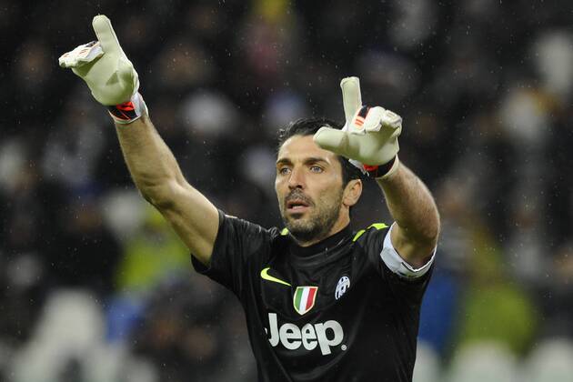 Mg Torino 18 01 2014 - Serie A Juventus Turin vs Sampdoria Genua foto MatteoxGribaudi Image Sport Pictured: Gianluigi Buffon 