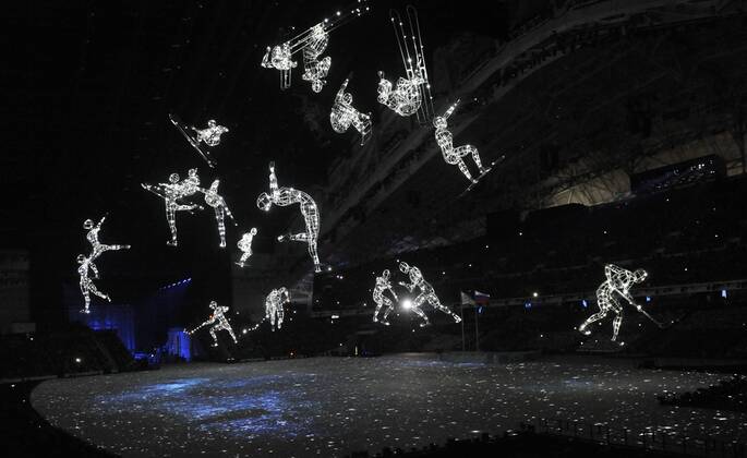 07-02-2014 ALGEMEEN: XXII OLYMPIC WINTER GAMES SOCHI: OPENING CEREMONY SOCHI Overzicht Foto: Sander Chamid xVIxxIVx 2069047