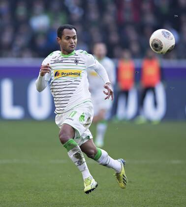 Mönchengladbach, 22.02.2014, Borussia Park Raffael (BMG) VfL Borussia Mönchengladbach - TSG Hoffenheim