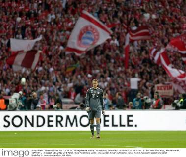 FUSSBALL - DFB-Pokal - FINALE - 17.05.2014, FC BAYERN MÜNCHEN, Manuel Neuer (BAYERN), -
