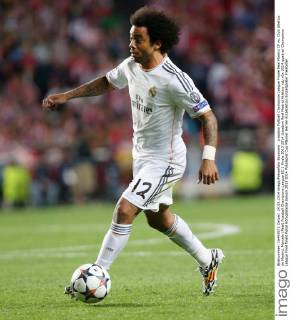 Lissabon Fußball Champions League Finale Real Madrid CF vs. Club Atletico de Madrid, Marcelo (Real)