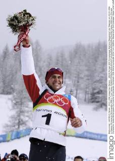 GREIS Michael GER Olympiasieger Biathlon Massenstart der Maenner am 25.02.2006 in Cesana Olympische Winterspiele 2006 in Turin Italien