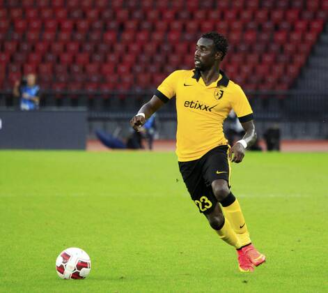 30.07.2014 Zürich Fussball Herren Champions League-Qualifikation Saison 2014 2015 Stadion Letzigrund Grasshopper Club Zürich - OSC Lille Bild zeigt 23 Pape Souare (Lille) Einzelbild Freisteller Aktion Foto