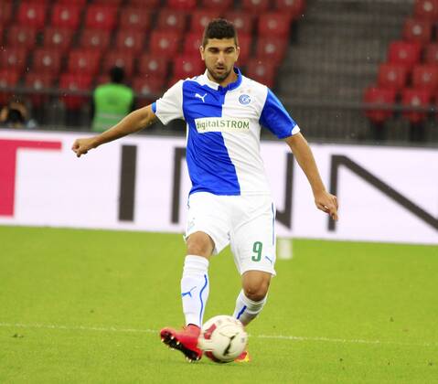 30.07.2014 Zürich Fussball Herren Champions League-Qualifikation Saison 2014 2015 Stadion Letzigrund Grasshopper Club Zürich - OSC Lille Bild zeigt Munas Dabbur (GC) Einzelbild Freisteller Aktion Foto