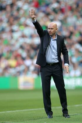UEFA CHAMPIONS LEAGUE SECOND LEG THIRD ROUND QUALIFICATION MATCH IN EDINBURGH: CELTIC GLASGOW - LEGIA WARSAW HENNING BERG D09R0809