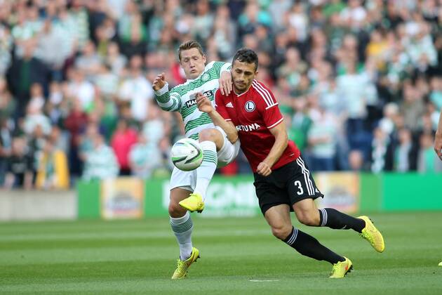 UEFA CHAMPIONS LEAGUE SECOND LEG THIRD ROUND QUALIFICATION MATCH IN EDINBURGH: CELTIC GLASGOW - LEGIA WARSAW K COMMONS TOMASZ JODLOWIEC D09R0771