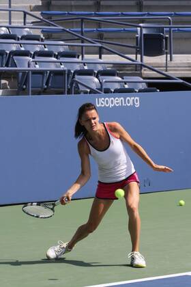 US Open 2014 AGNIESZKA RADWANSKA US Open 2014, Flushing Meadows on August 19, 2014 in New York, US.  EN_01141662_0046