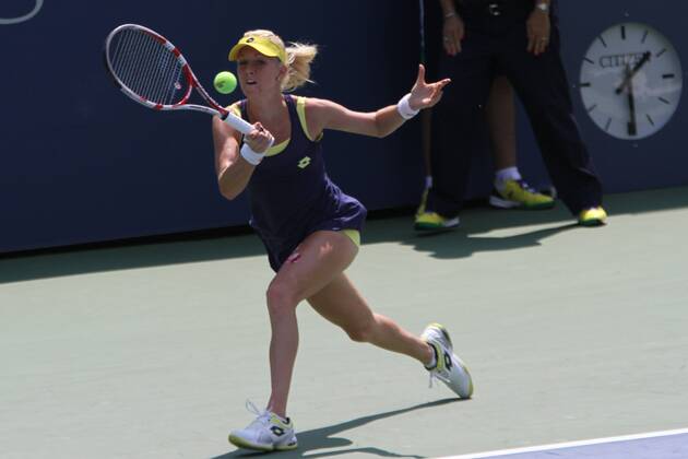 US Open 2014 URSZULA RADWANSKA US Open 2014, Flushing Meadows on August 19, 2014 in New York, US.  EN_01141662_0050