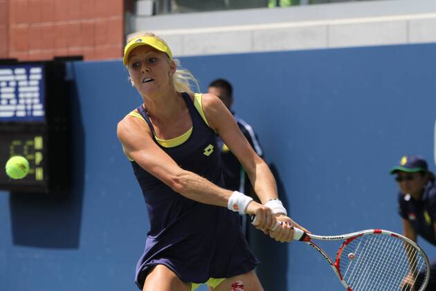 US Open 2014 URSZULA RADWANSKA US Open 2014, Flushing Meadows on August 19, 2014 in New York, US.  EN_01141662_0052