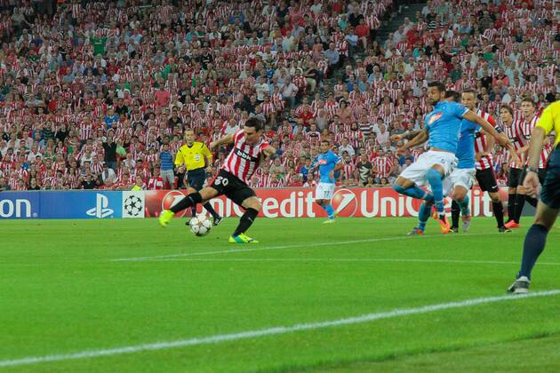 BILBAO - Aritz Aduriz - Athletic Bilbao vs SSC Napoli - 