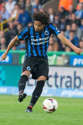 - BRUGGE, BELGIUM: Club s Felipe Gedoz De Conceicao fight for the ball during the Jupiler Pro League match between Club Brugge and Kortrijk, in Brugge, Sunday 21 September 2014, on the eighth day of the Belgian soccer championship. KURTxDESPLENTER  04320696