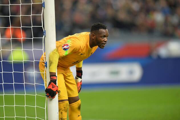 Steve Mandanda (fra) FOOTBALL : France vs Portugal - match amical - 11 10 2014 AnthonyBIBARD FEP Panoramic