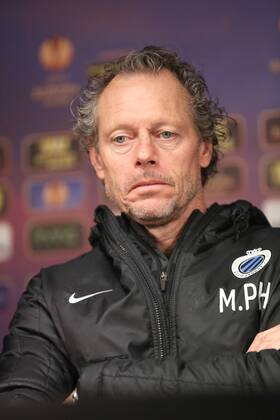 - BRUGGE, BELGIUM: Club s head coach Michel Preud homme pictured at a press conference of Belgian soccer team Club Brugge, Wednesday 22 October 2014, in Brugge. Tomorrow Club Brugge is playing Danish team FC Kobenhavn in the third day of the group stage of the UEFA Europa League competition, in the group B. BRUNOxFAHY 04487031