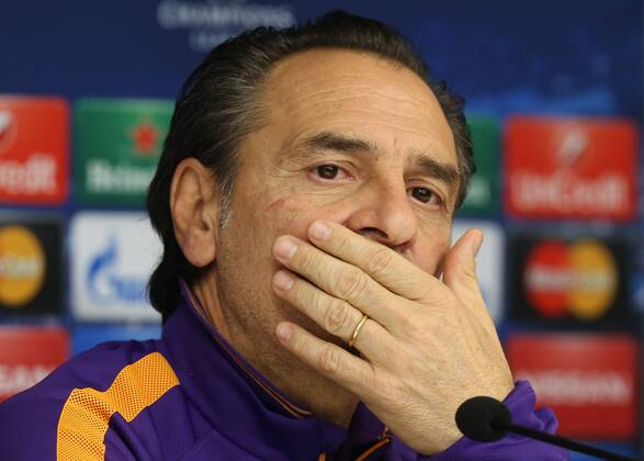 - BRUSSELS, BELGIUM: Galatasaray s head coach Cesare Prandelli pictured during a press conference of Turkish soccer team Galatasaray, in Brussels, Tuesday 25 November 2014. Tomorrow Galatasaray is playing against Belgian team RSCA Anderlecht on day 5 of the group stage of the UEFA Champions League competition, in group D. VIRGINIExLEFOUR  x04508922x