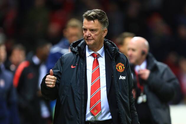 Louis Van Gaal, manager of Manchester United ManU - Manchester United vs. Stoke City - Barclay s Premier League - Old Trafford - Manchester - 02 12 2014 Pic Philip Oldham Sportimage EDITORIAL USE ONLY. No use with unauthorised audio, video, data, fixture lists, club league logos or live services. Online in-match use limited to 120 images, no video emulation. No use in betting, games or single club league player publications.