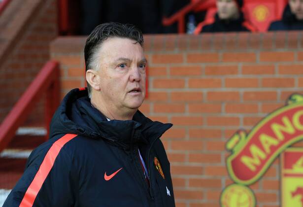 Manchester United ManU s Louis Van Gaal looks on Barclays Premier League - Manchester United vs Newcastle United - Old Trafford - England - 26th December 2014 - Picture David Klein Sportimage EDITORIAL USE ONLY. No use with unauthorised audio, video, data, fixture lists, club league logos or live services. Online in-match use limited to 120 images, no video emulation. No use in betting, games or single club league player publications.