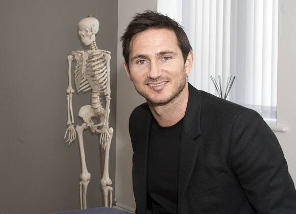 English professional footballer Frank Lampard is pictured as he officially opens the new Carl Todd Clinic in Swindon. . JANUARY 26th 2015  RWNx15264
