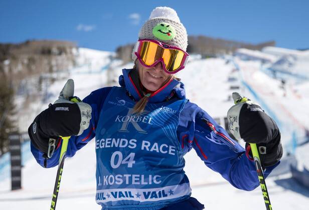 11.02.2015, Golden Peak Stadion, Vail, USA, FIS Weltmeisterschaften Ski Alpin, Legendenrennen, im BildJanica Kostelic Janica Kostelic during the Korbel Legends of Skiing Race of FIS Ski World Championships 2015 at the Golden Peak Stadium in Beaver Vail, United States on 2015 02 11.  EX_GRO  