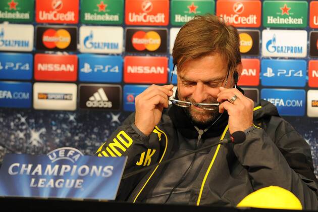 IPP20150223 Football - soccer: UEFA Champions League, jürgen klopp Trainer borussia dortmund xHOCHxZWEIx xItalyxPhotoxPressx 