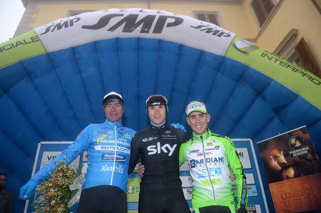2015, Settimana Internazionale Coppi e Bartali, tappa 02 Cesenatico - Sogliano al Rubicone, Felbermayr Simplon Wels 2015, Bardiani Csf 2015, Kvasina Matija, Swift Ben, Bongiorno Francesco Manuel, Sogliano al Rubicone - 