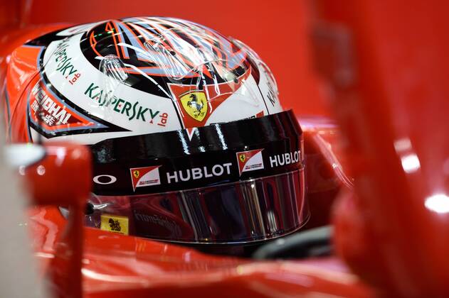 Kimi Räikkönen, Scuderia Ferrari, formula 1 GP, Bahrain in Manama Shakir 17.04.2015 Photo:mspb Jerry Andre Kimi Räikkönen, formula 1 GP, Bahrain