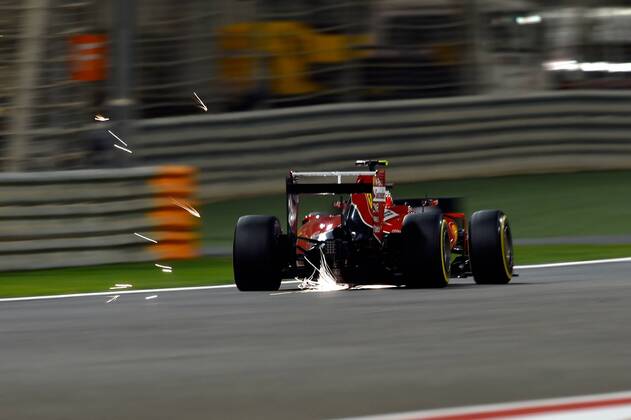 Kimi Räikkönen, Scuderia Ferrari, formula 1 GP, Bahrain in Manama Shakir 17.04.2015 Photo:mspb Jerry Andre Kimi Räikkönen, formula 1 GP, Bahrain