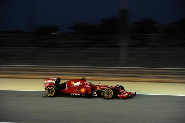 Kimi Räikkönen, Scuderia Ferrari, formula 1 GP, Bahrain in Manama Shakir 18.04.2015 Photo:mspb Lukas Gorys Kimi Räikkönen, formula 1 GP, Bahrain