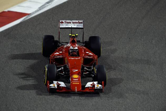 Kimi Räikkönen, Scuderia Ferrari, formula 1 GP, Bahrain in Manama Shakir 18.04.2015 Photo:mspb Lukas Gorys Kimi Räikkönen, formula 1 GP, Bahrain