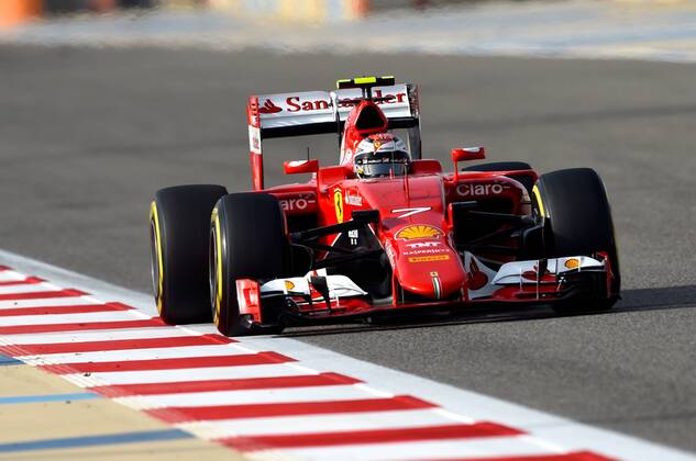 Kimi Räikkönen, Scuderia Ferrari, formula 1 GP, Bahrain in Manama Shakir 18.04.2015 Photo:mspb Jerry Andre Kimi Räikkönen, formula 1 GP, Bahrain