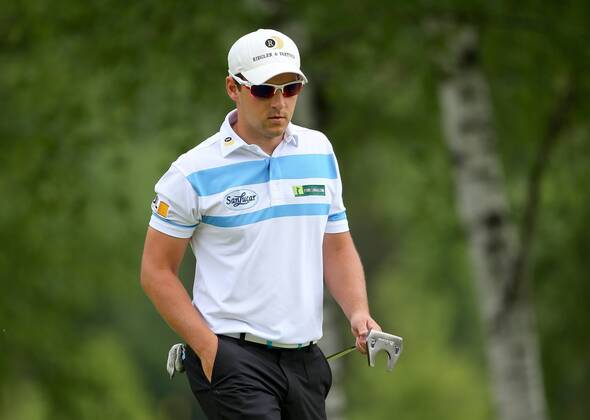 GOLF - Goesser Open 2015 MARIA LANKOWITZ,AUSTRIA,09.MAY.15 - GOLF - Alps Tour, Goesser Open, GC Erzherzog Johann. Image shows Lukas Nemecz (AUT). GEPAxpictures xChristianxWalgram