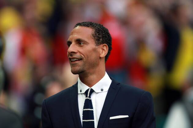 The FA Cup Final - Arsenal v Aston Villa . . London, UK . . 30.05.2015 Rio Ferdinand pictured on the day he announced his retirement from football.