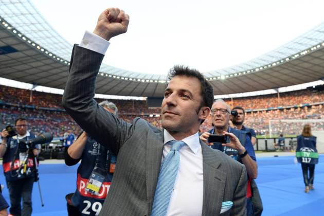 Berlin, Champions League Finale - Juventus Turin vs. FC Barcelona (Barca): Alessandro Del Piero 