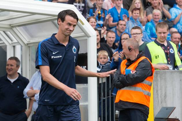 - BRUGGE, BELGIUM: Club s Davy De Fauw pictured during the fan day of Belgian first league soccer team Club Brugge KV, Sunday 05 July 2015 in Brugge. KURTxDESPLENTER x04658292x
