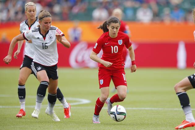 Karen Carney (ENG), JULY 4, 2015 - Football Soccer : FIFA Women s World Cup Canada 2015 third place match between Germany 0-1 England at Commonwealth Stadium in Edmonton, Canada. NOxTHIRDxPARTYxSALES.  (qdwa041730)