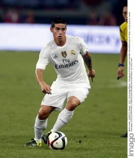 Pre-season friendly match between Real Madrid and AC Milan. In this picture, James Rodriguez. xFOTOxCHEMAxREYx