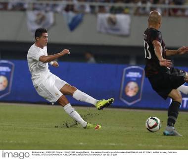 Pre-season friendly match between Real Madrid and AC Milan. In this picture, Cristiano Ronaldo. xFOTOxCHEMAxREYx