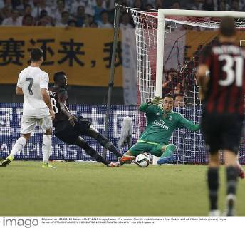 Pre-season friendly match between Real Madrid and AC Milan. In this picture, Keylor Navas. xFOTOxCHEMAxREYx