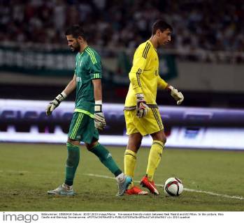 Pre-season friendly match between Real Madrid and AC Milan. In this picture, Kiko Casilla and Gianluigi Donnarumma. xFOTOxCHEMAxREYx